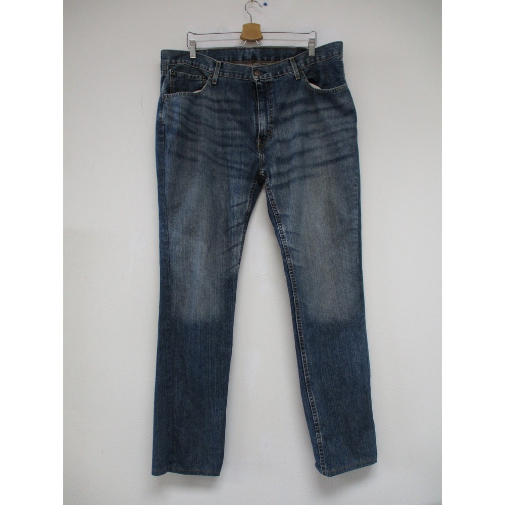 Levi's Jeans Mens 38x33 Blue 559 Relaxed Straight Medium Wash Denim Classic